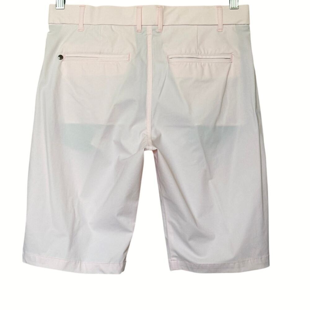Greyson Montauk Performance Golf Shorts 10” Inseam Light Pink Men’s Sz 30 EUC - Picture 3 of 7
